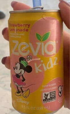 Disney Strawberry Lemonade Flavored Caffeine Free Sparkling Drink