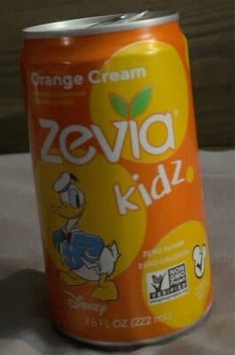 Disney, Orange Cream Flavored Caffeine Free Sparkling Drink
