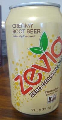 Creamy Root Beer Flavored Soda