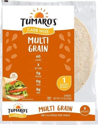 Multi-Grain Low-In-Carb Wraps