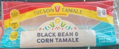 Black Bean & Corn Tamale