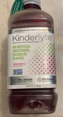 Wild Berry Flavored Natural Oral Electrolyte Solution