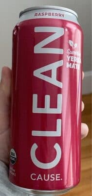 Raspberry Sparkling Yerba Mate