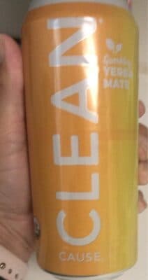 Peach Sparkling Yerba Mate