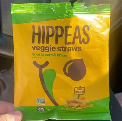 Hippeas Heggie Straws (Sour Cream & Onion)