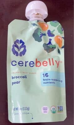 Broccoli Pear Baby Food