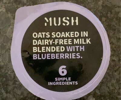 MUSH Blueberry Overnight Oats