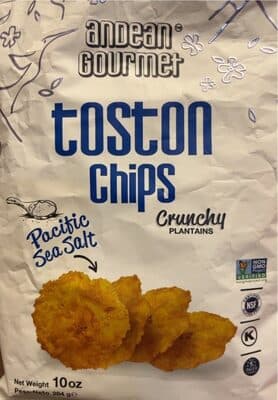 Toston Chips Pacific Sea Salt