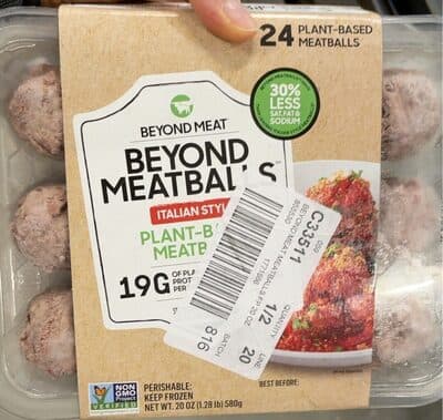 Italian Style Plant-Based Meatballs