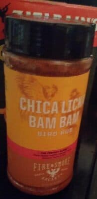 The Perfect Blend Chica Licka Bam Bam Bird Rub