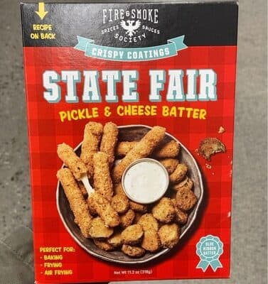 State fair pickle and cheese batter