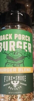 Back Porch Burger