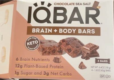 Chocolate Sea Salt Brain + Body Bars
