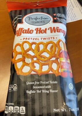 Buffalo Hot Wing Flavor Gluten-Free Pretzel Twists