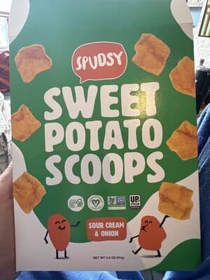 Sweet Potato Scoops Sour Cream & Onion