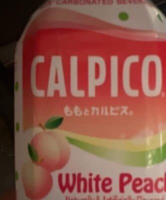 White peach beverage