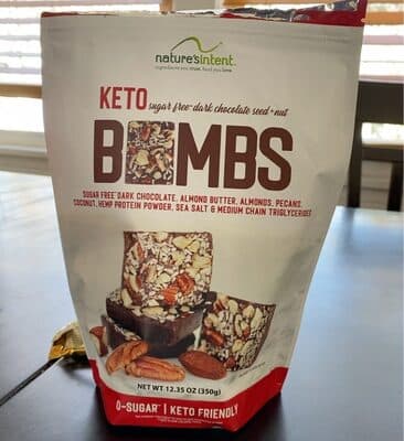 Dark Chocolate Seed + Nut Sugar Free Bombs