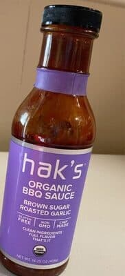 Brown Sugar Roasted Garlic Organic Bbq Sauce