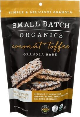 Organics Coconut Toffee Granola Bark