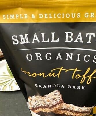 Coconut Toffee Granola Bark