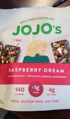 Raspberry Dream Guilt-Free Chocolate