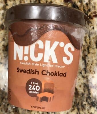 Swedish Choklad Swedish-Style Light Ice Cream