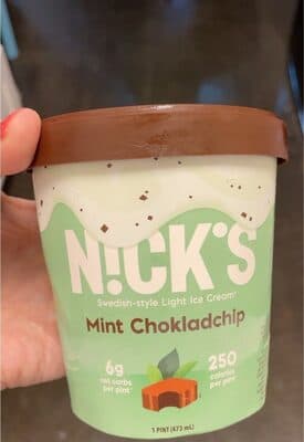 Mint Chokladchip Swedish-Style Light Ice Cream