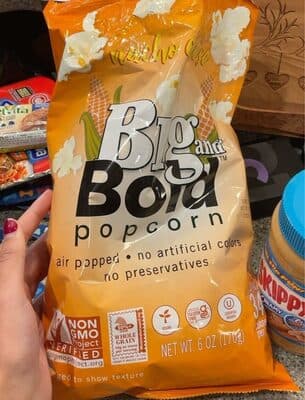 Nacho Cheese Popcorn
