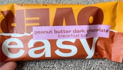 Peanut Butter Dark Chocolate Breakfast Bar