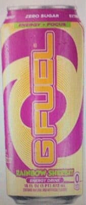 Rainbow Sherbet Energy Drink