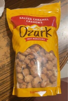 Salted Caramel Cashews