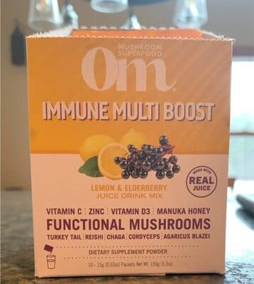 Immune Multi Boost Lemon & Elderberry Juice Drink Mix