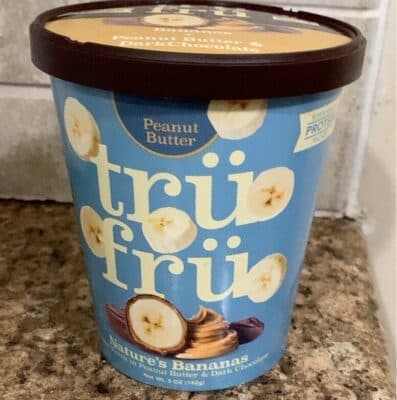 Peanut Butter Nature's Bananas Frozen Fresh in Peanut Butter & Dark Chocolate