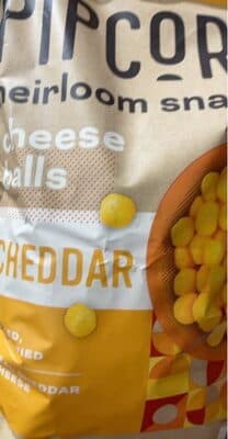 Popcorn Cheddar Cheese Balls