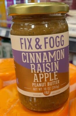 Cinnamon Apple Raisin Peanut Butter
