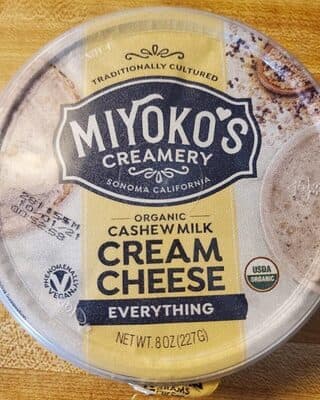 Everything Organic Cashew Milk Cream Cheese