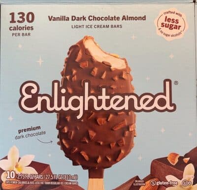 Vanilla Dark Chocolate Almond Bars
