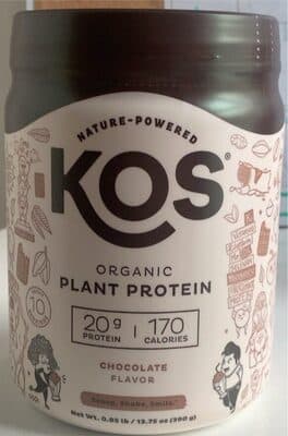 Chocolate Organic Plant Protein Powder
