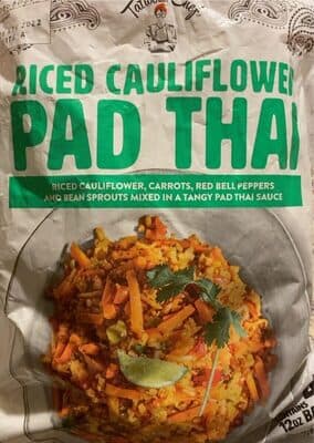 Riced Cauliflower Pad Thai