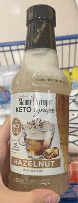 Jordans Skinny Syrups Hazelnut Keto Syrup