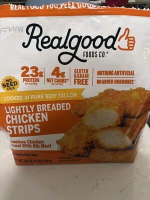 Lightly Breaded Chicken Strips