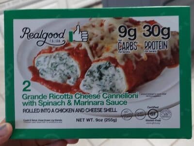 Grande Ricotta Cheese Cannelloni