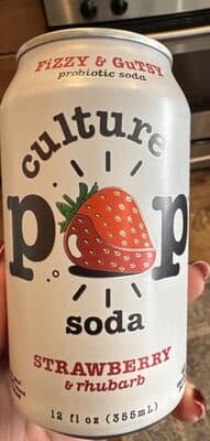 Culture Pop Strawberry & rhubarb