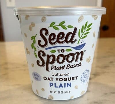 Seed To Spoon Plain Oat Yogurt