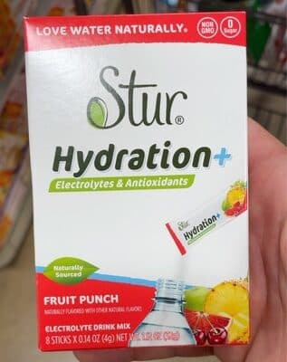 Fruit Punch Flavored Hydration+ Electrolyte Drink Mix