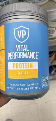 Vital Performance Vanilla Protein Powder