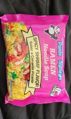 Spicy Shrimp Flavor Ramen Noodle Soup