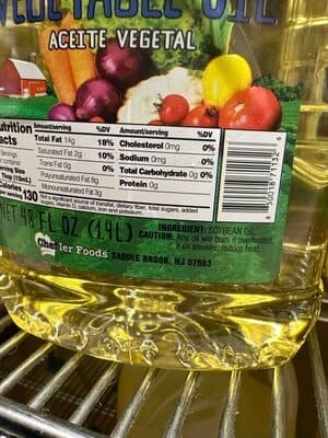 Vegetable Oil