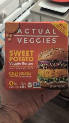 Sweet Potato Veggie Burger