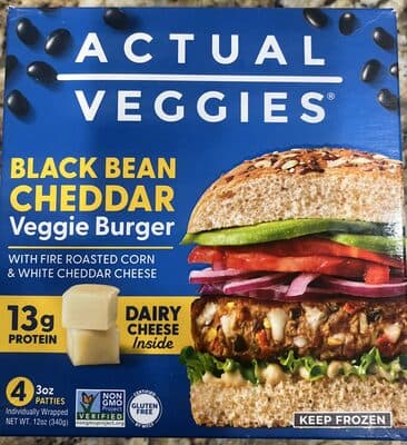Chipotle Cheddar Veggie Burger